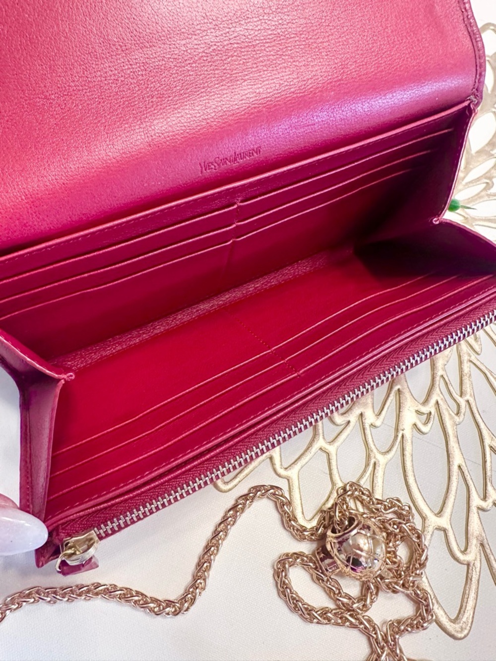 Yves Saint Laurent Leather Wallet - Picture 5 of 12